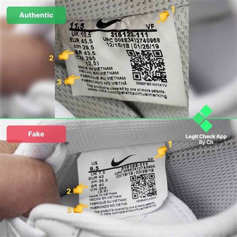 how to know if nike is fake|nike authentic serial number check.